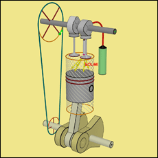 Four-stroke cycle engine